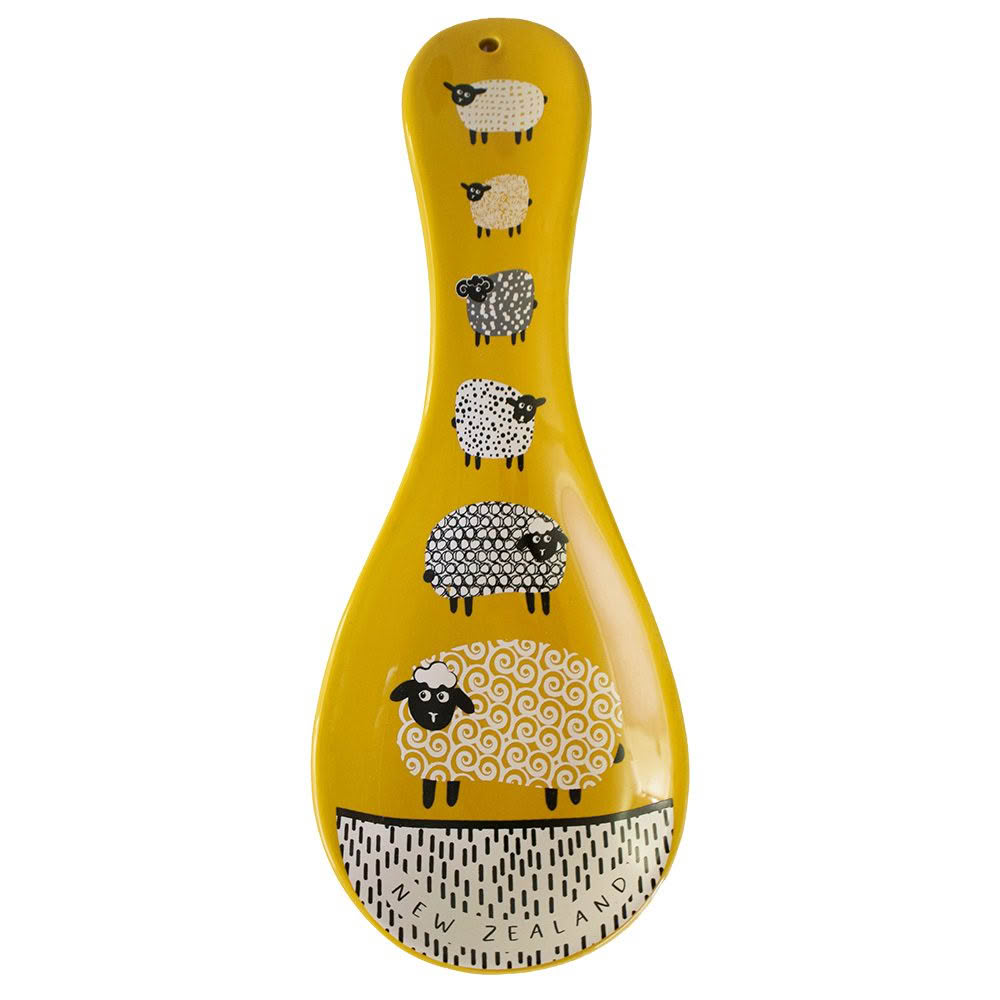SPH1026_Web Counting Sheep Ceramic Spoon Holder - Image 1