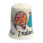 Kaleidoscope Kiwi Ceramic Thimble