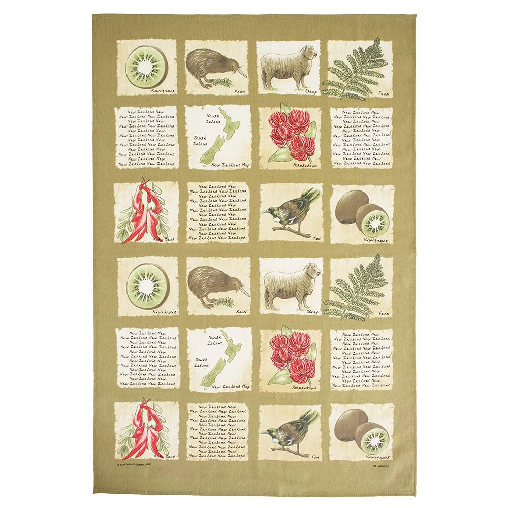 TT624_Web NZ Harvest Tea Towel - Image 1