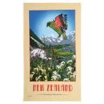 Kea Art Deco Tea Towel