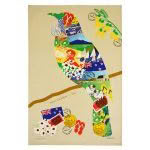 Tui Decoupage Tea Towel