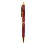 Prestige Wood Carving Metal Pen