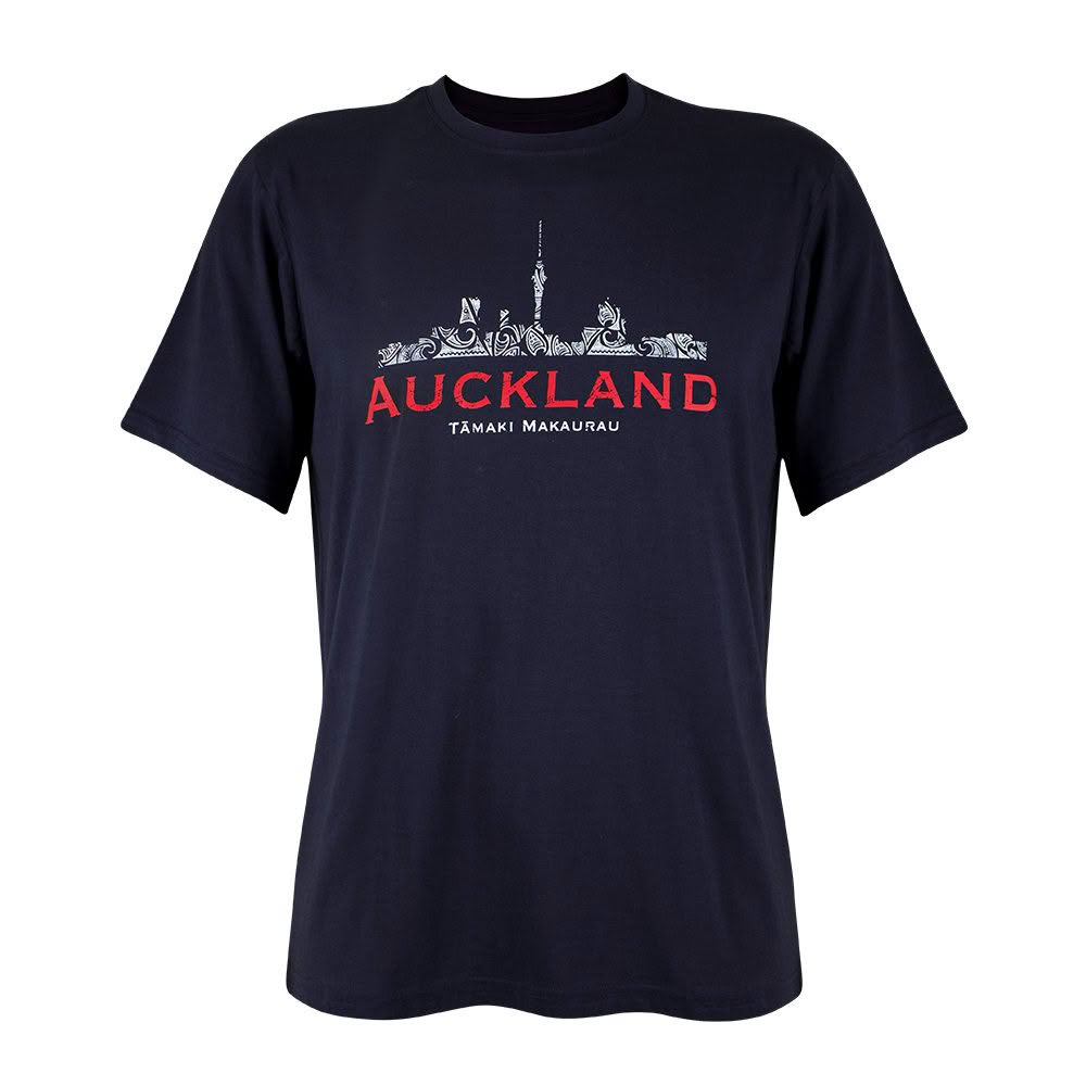 6104H_Web Auckland City Scape Adults Tee - Image 1
