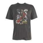 Old World Map Adults Tee - Image 2