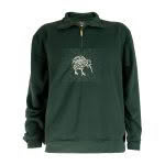 Kowhaiwhai Kiwi Half Zip Sweatshirt