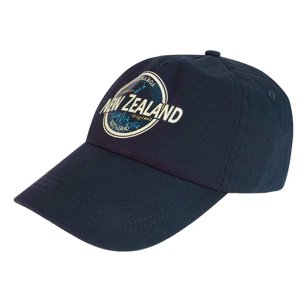 CAP980_Web NZ Seal Washed Cotton Cap - Image 1