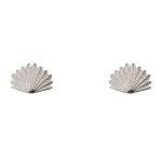 Frosted Fantail Studs
