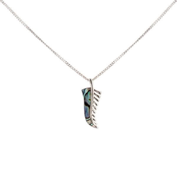 Paua Fern Necklace