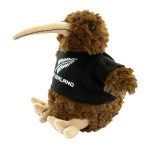 Cute Sports Fern T-shirt Kiwi Brown Soft Toy