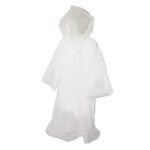 White Plain Rain Poncho
