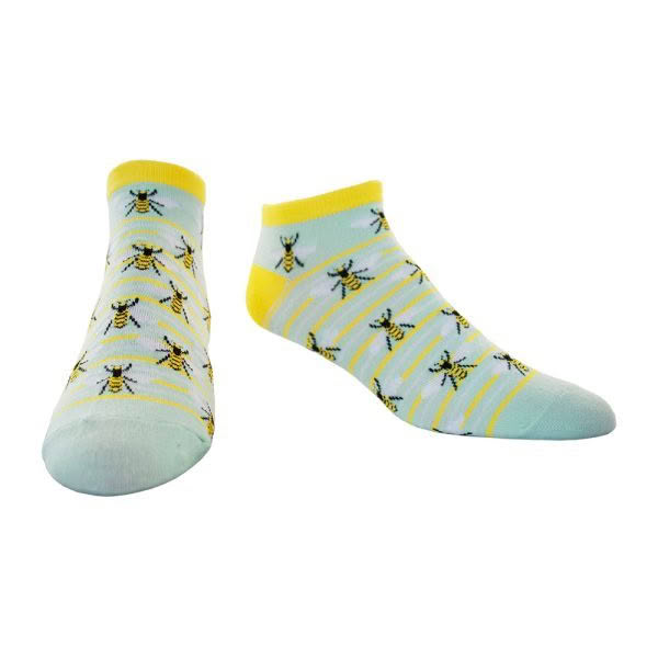 NZ Bees Ankle Socks