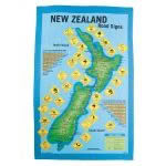 Roadsigns Tea Towel