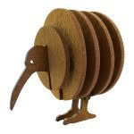 Kiwi Bird Felt Coaster Set