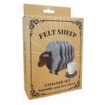 Sheep Felt Coaster Set - Image 2